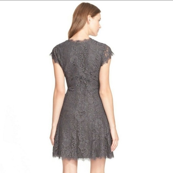 JOIE Eshe C Lace Dress Fit & Flare 6 - Picture 2 of 7